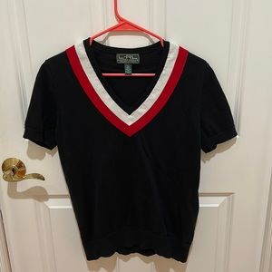 Ralph Lauren XL Short Sleeve Sweater Top